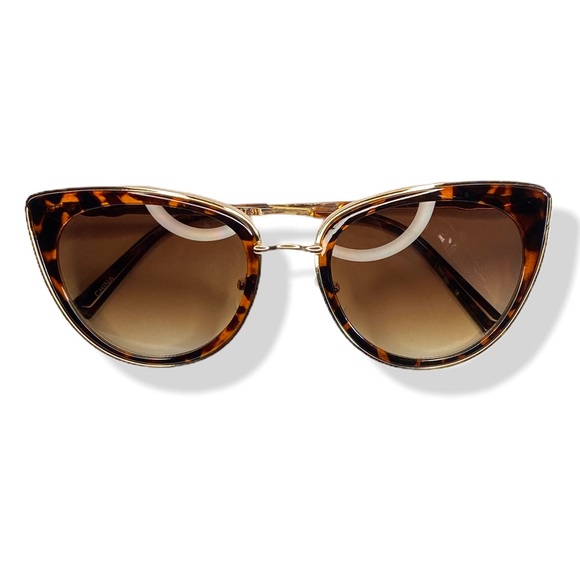 Cat Eye Tortoise Shell Sunglasses - Picture 12 of 12